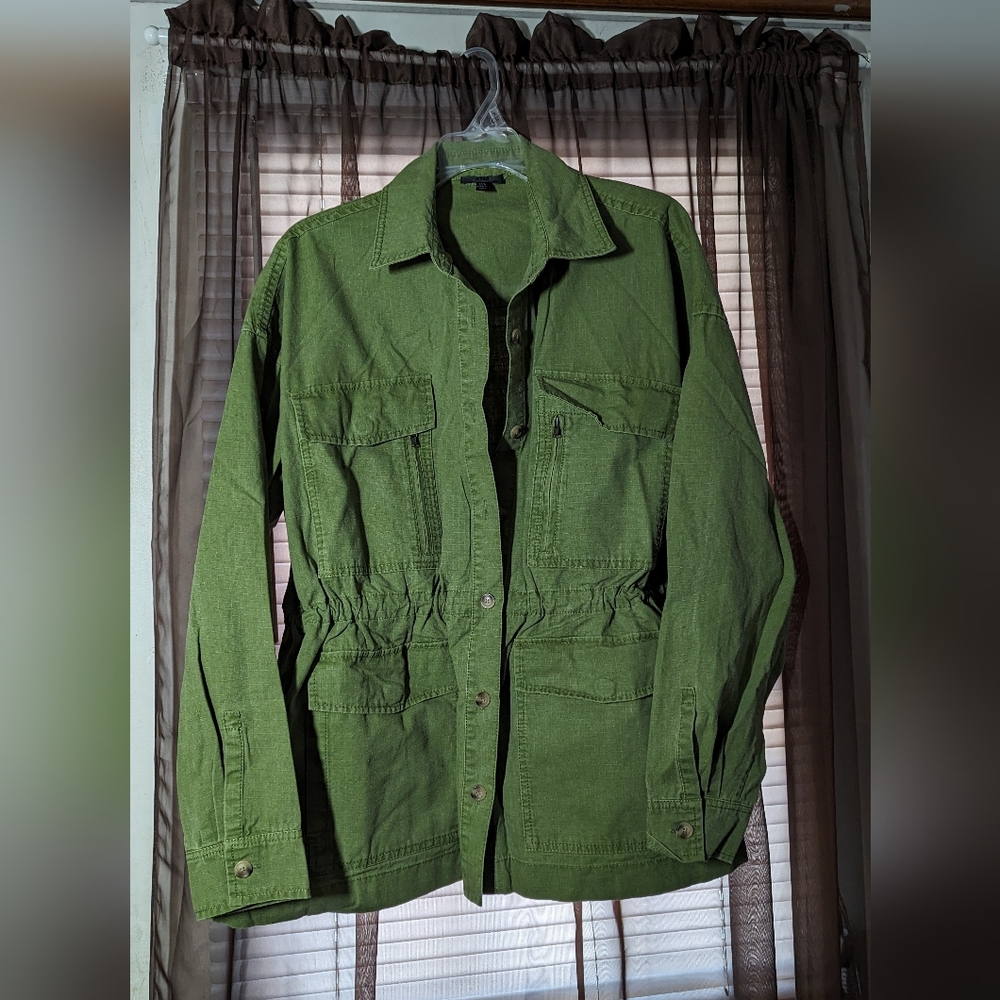 ATM Cotton Jacket Medium/Large Green , New